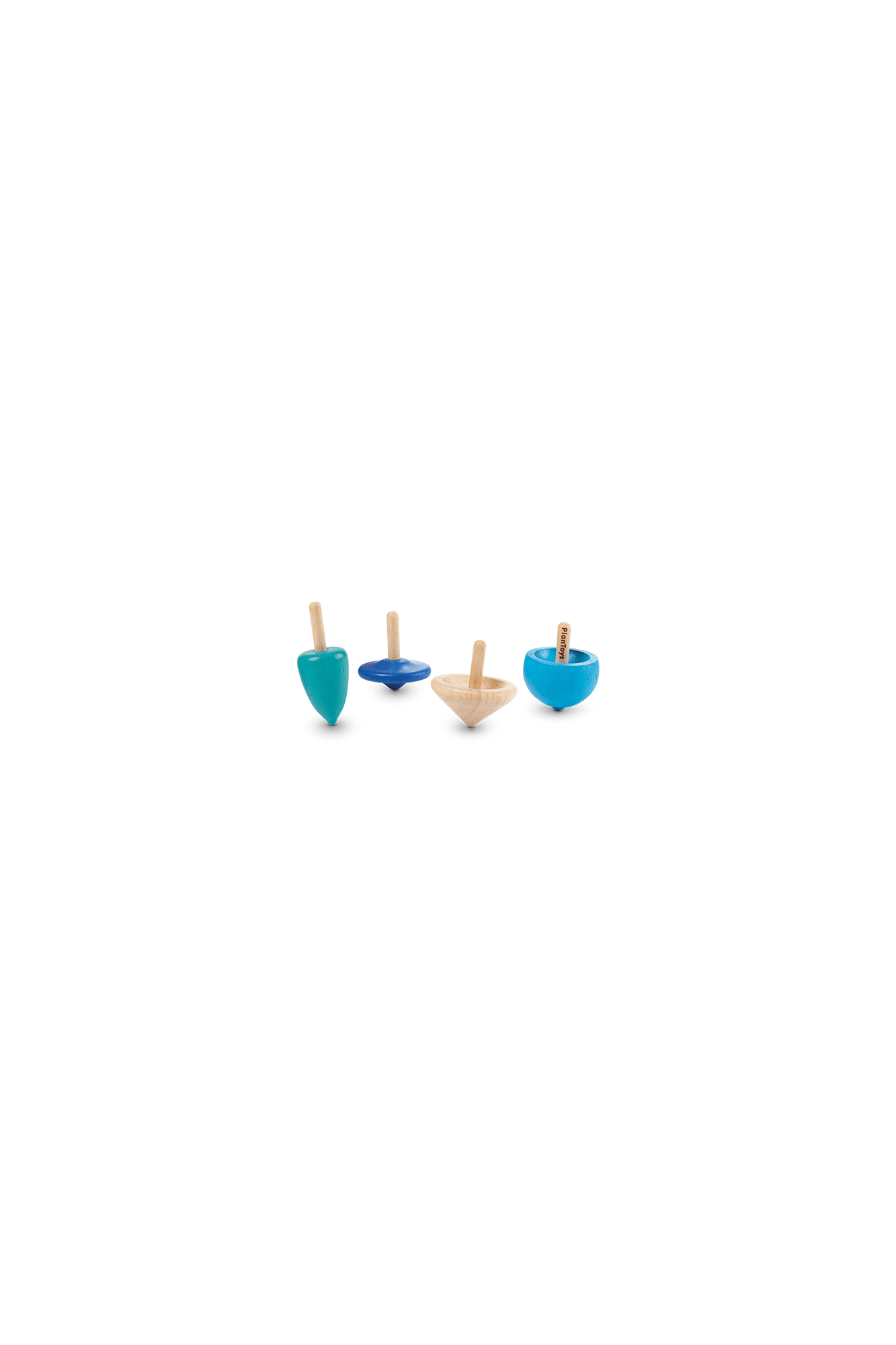 Plantoys Games MINI SPINNING TOPS