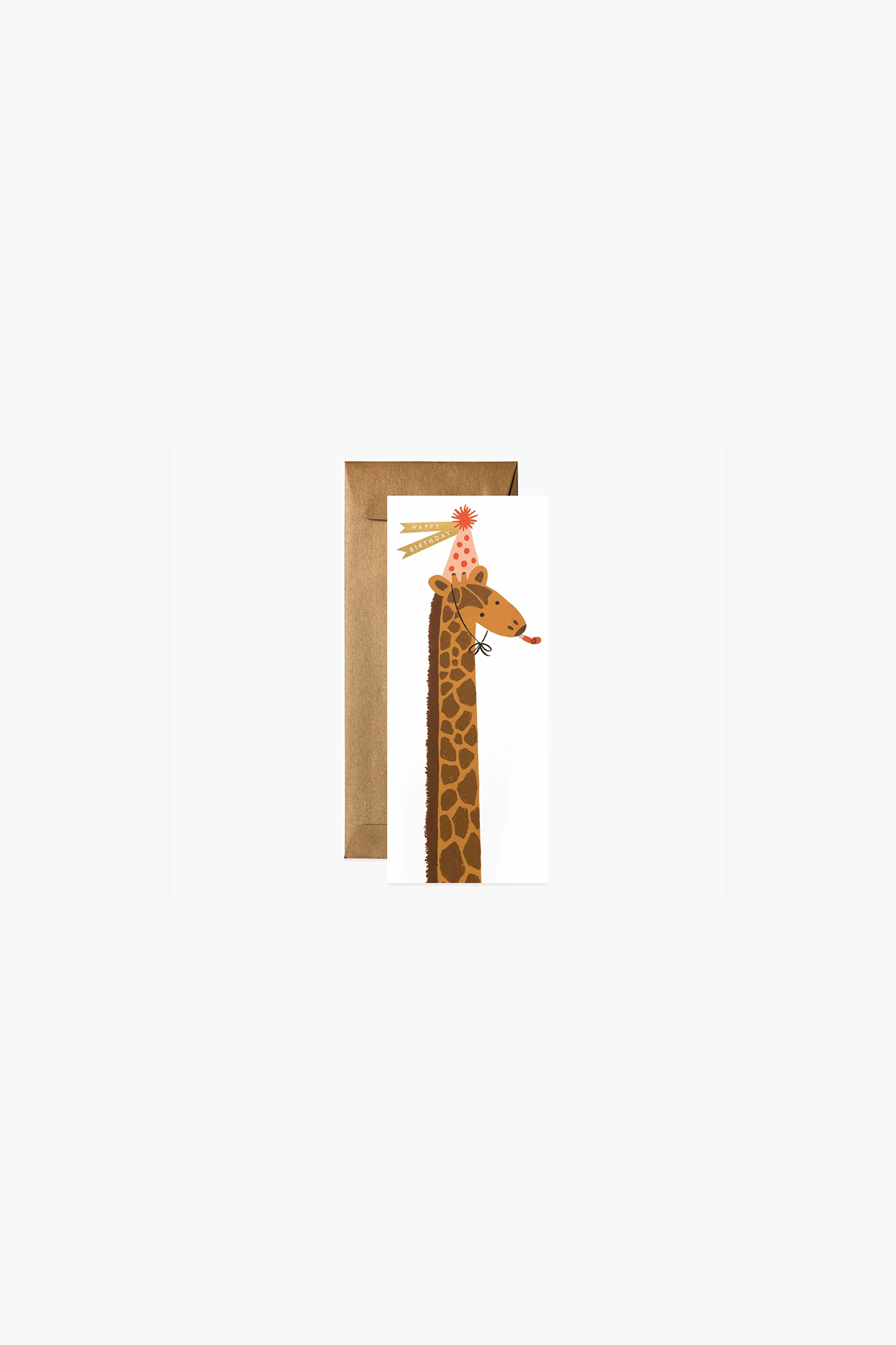 Birthday Giraffe No. 10 Card