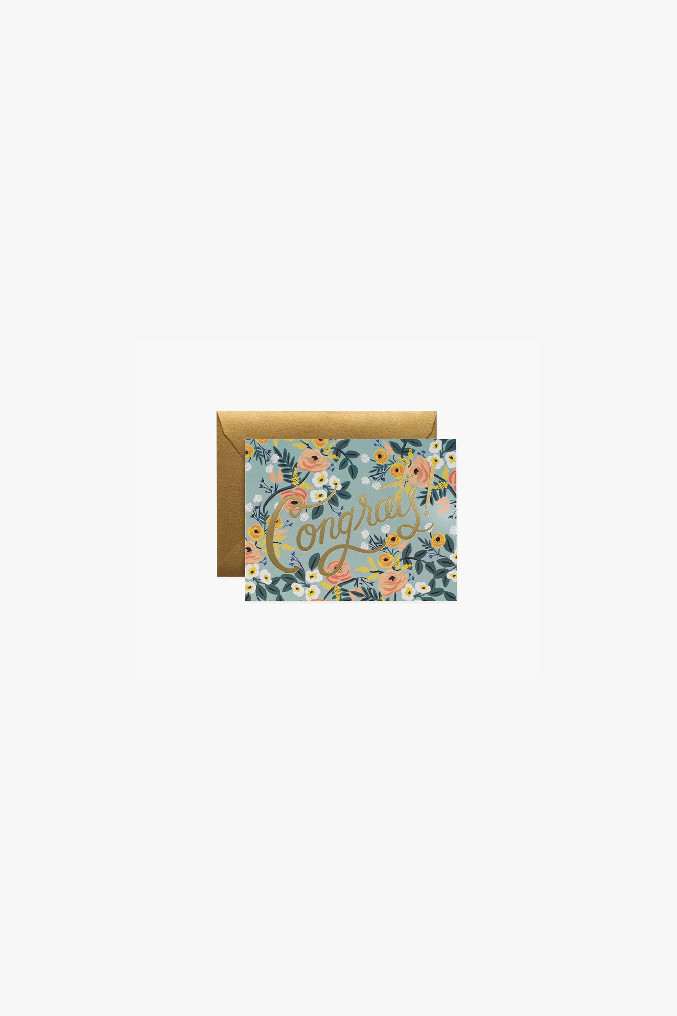 Blue Meadow Congrats Card