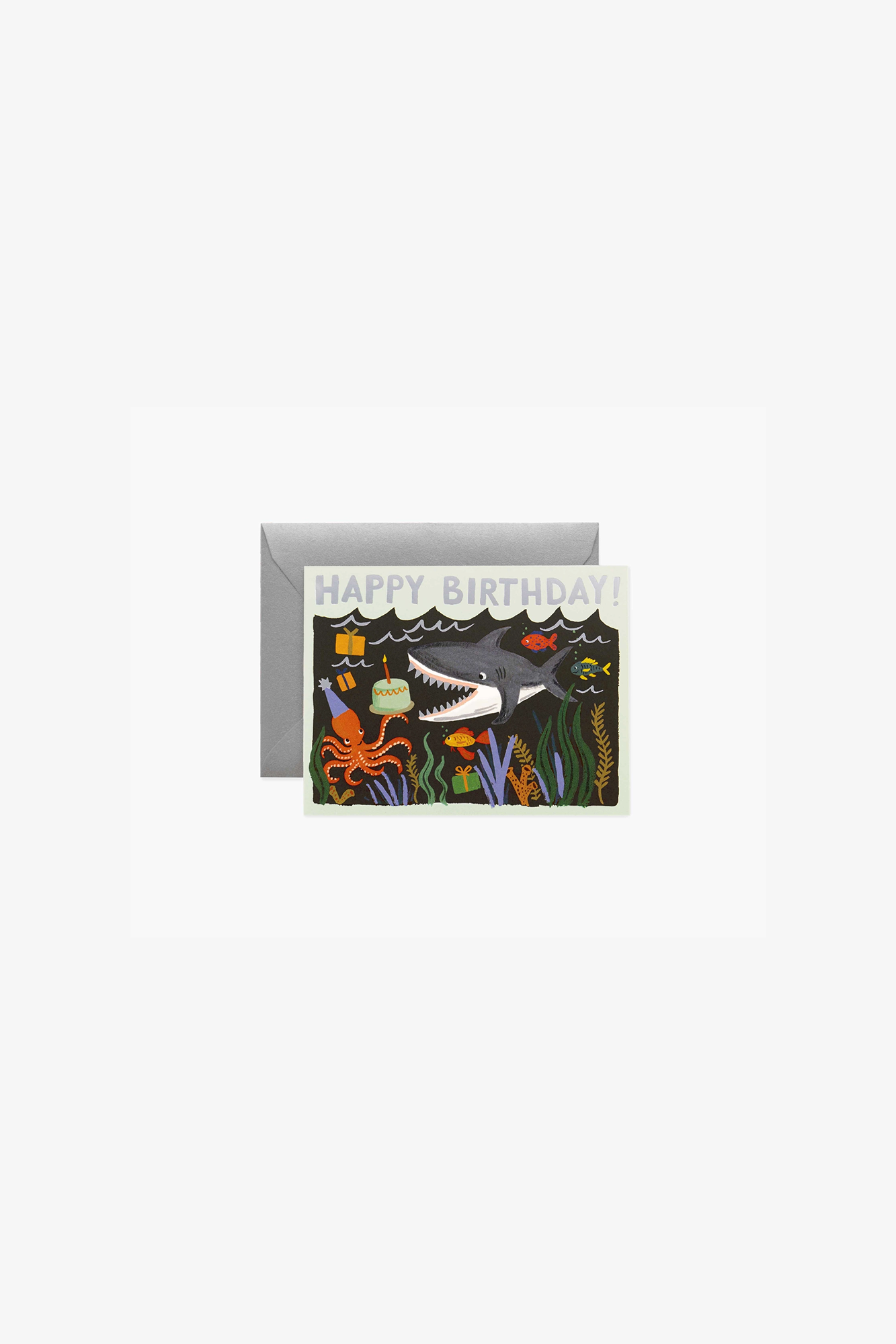 Shark Birthday Card