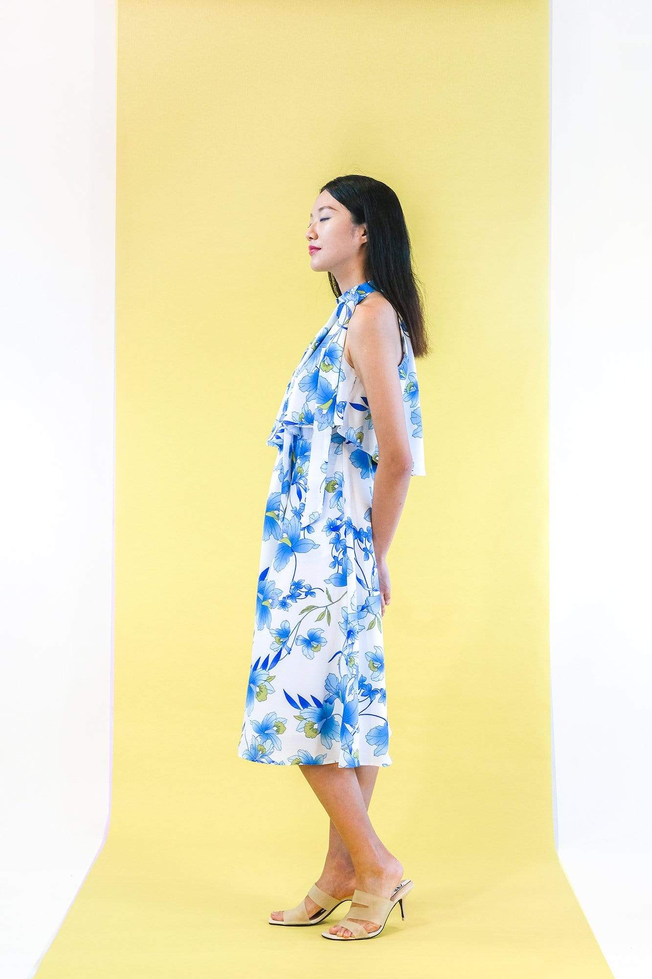 Sea Apple BLUE CHINA SWING CHEONGSAM
