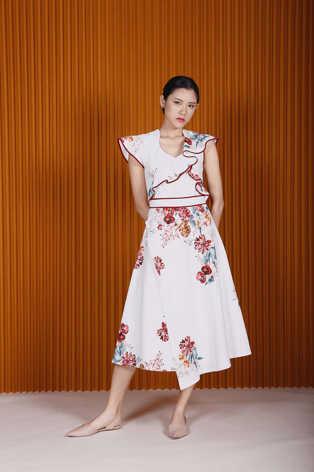 Sea Apple Just You And I Ruffled Dress