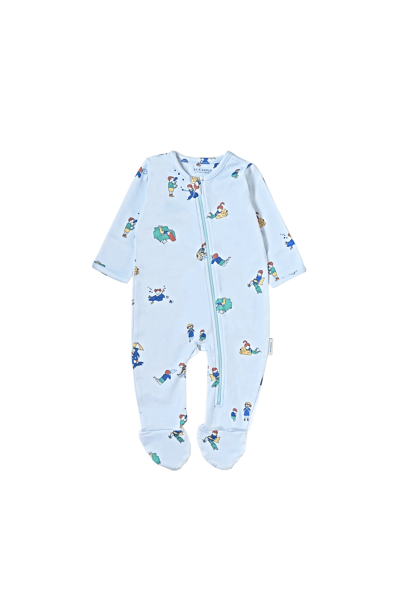 Sea Apple Onesie Simple Joys Cloud Pyjamas Footed Onesie