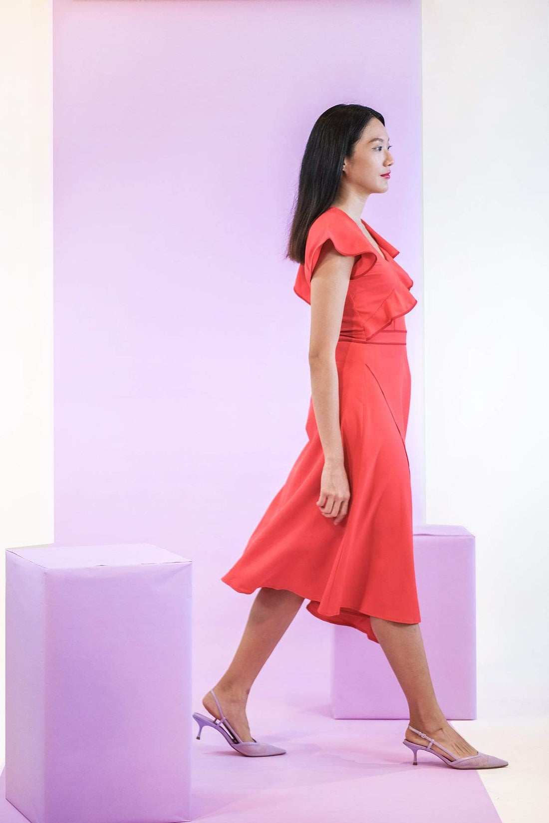 Sea Apple The Way You Are Ruffled Dress