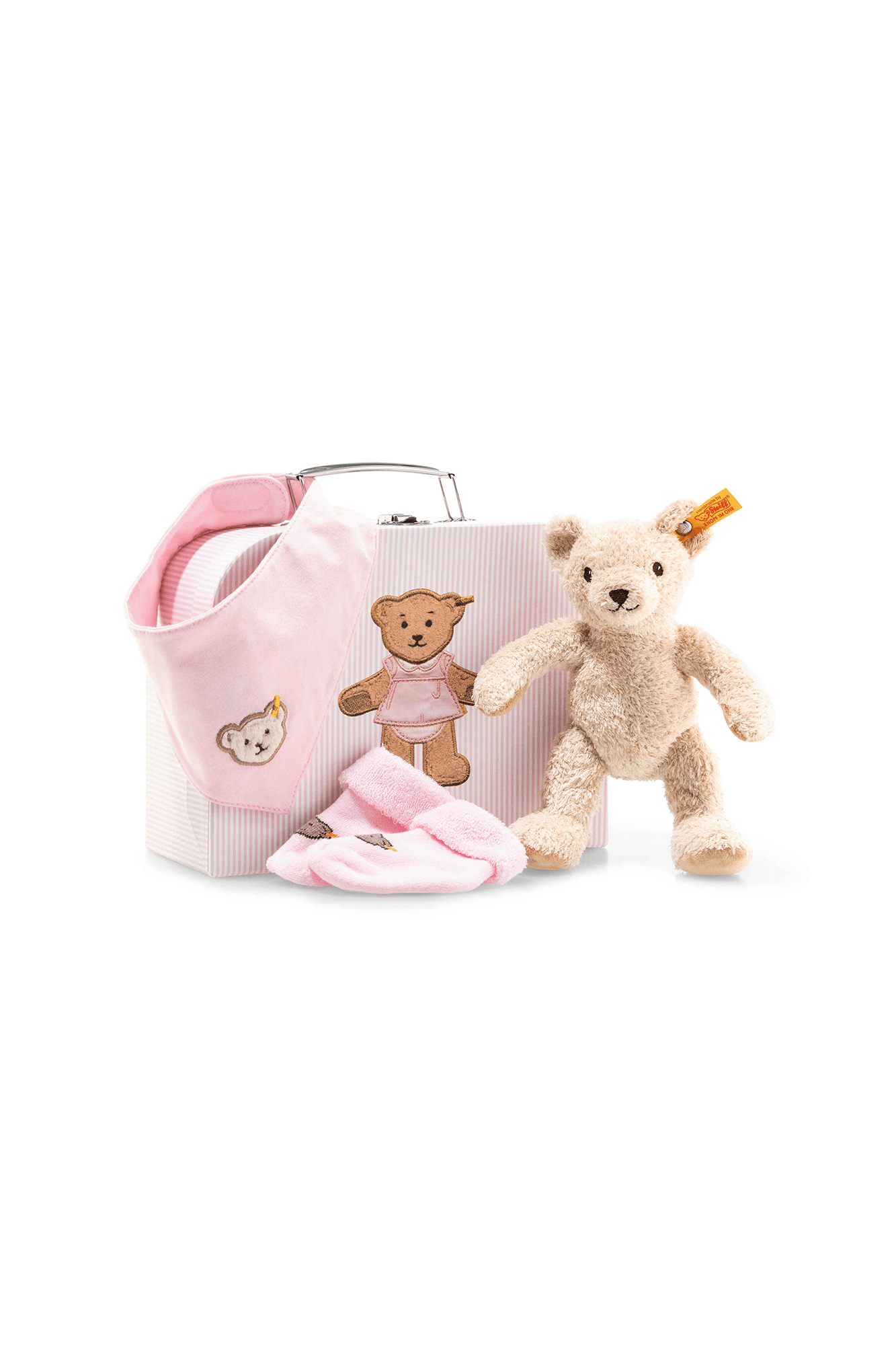 Steiff Soft Toys Gift Set Girl Pink