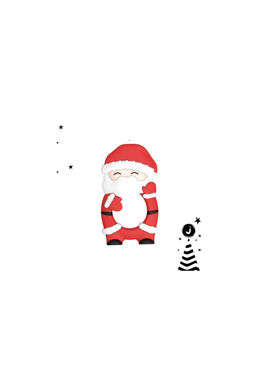 Jellystone Santa Claus Teether