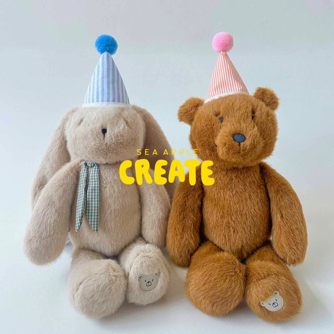 Personalisable Plush Party Hats