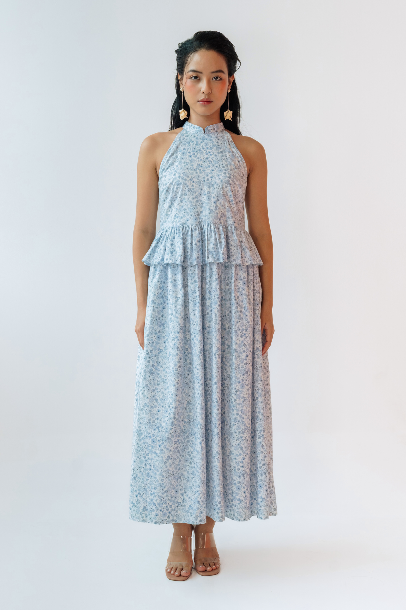 Moonstone Halter Cheongsam