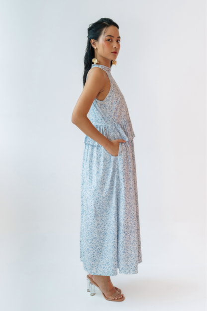 Moonstone Halter Cheongsam