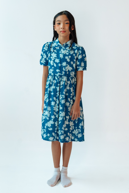 Lapis Bloom Claire Cheongsam