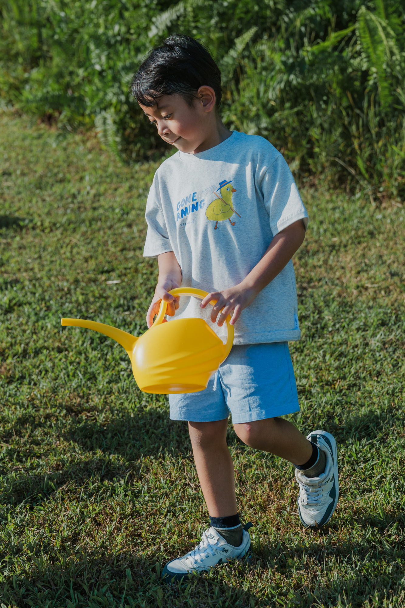 Gone Farming Dove Oversized Tee