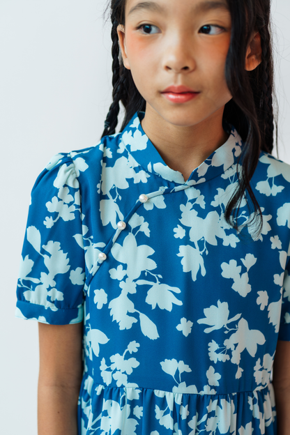 Lapis Bloom Claire Cheongsam