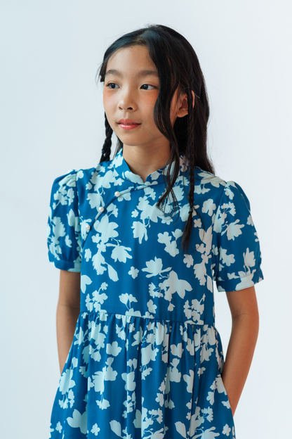 Lapis Bloom Claire Cheongsam
