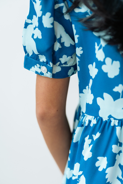 Lapis Bloom Claire Cheongsam