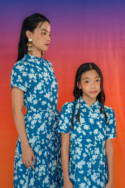 Lapis Bloom Claire Cheongsam