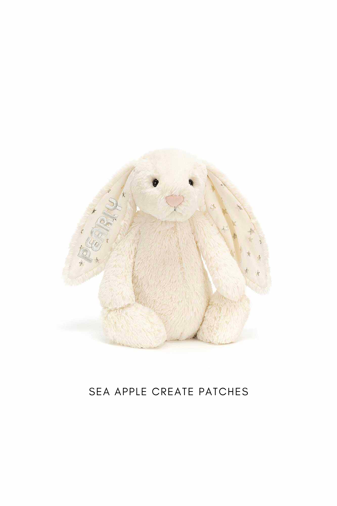 Personalisable Jellycat Bashful Bunny Twinkle Medium