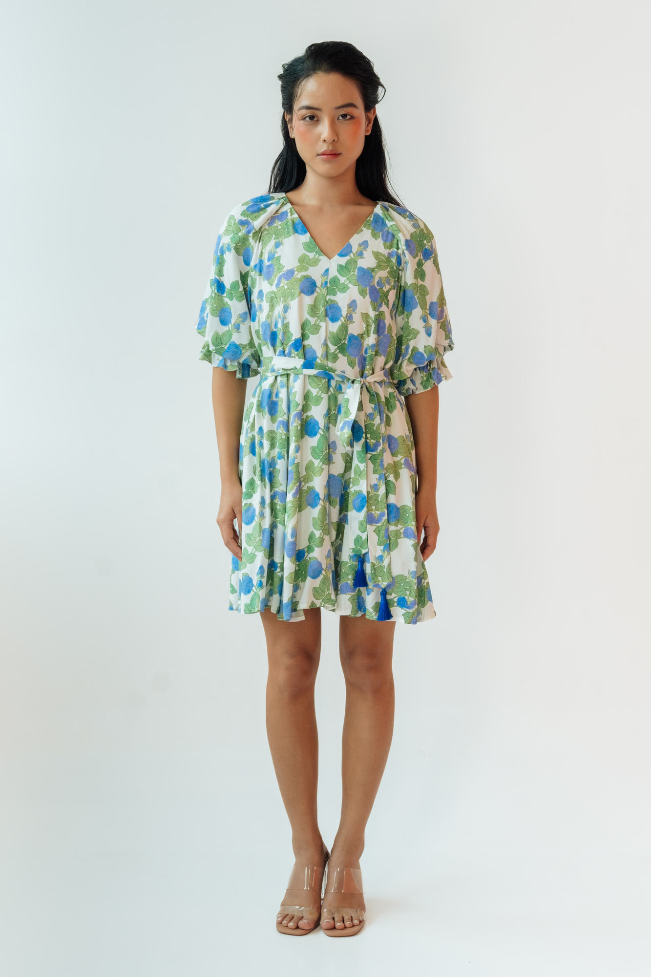 Agean Rose Relaxed Mini Dress