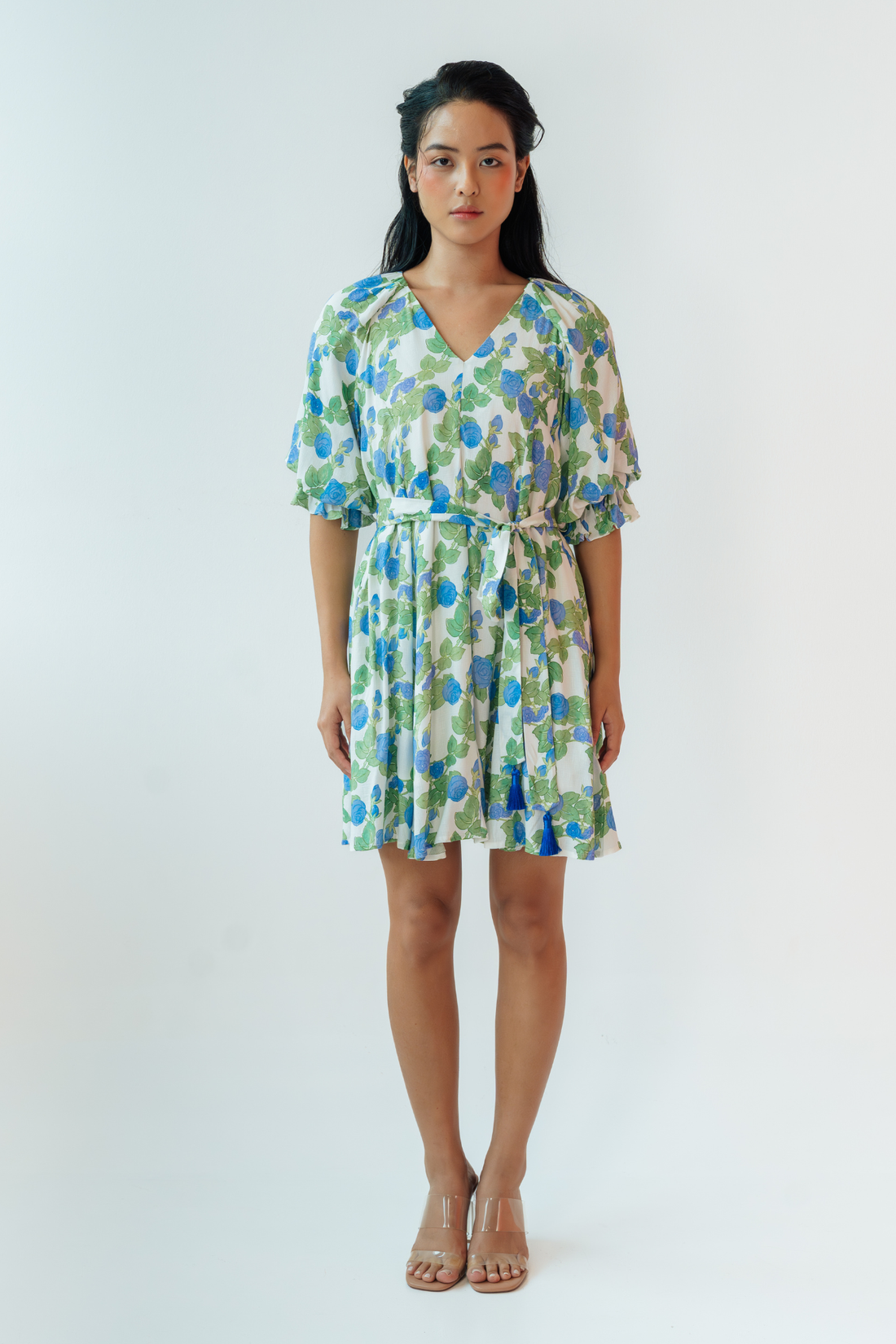 Agean Rose Relaxed Mini Dress