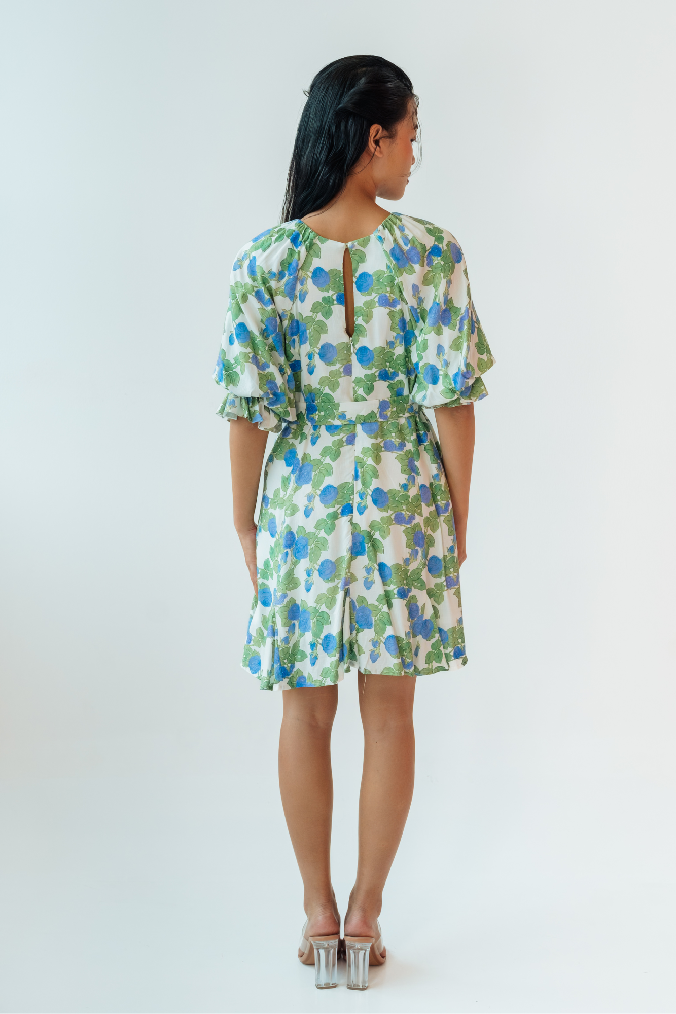 Agean Rose Relaxed Mini Dress