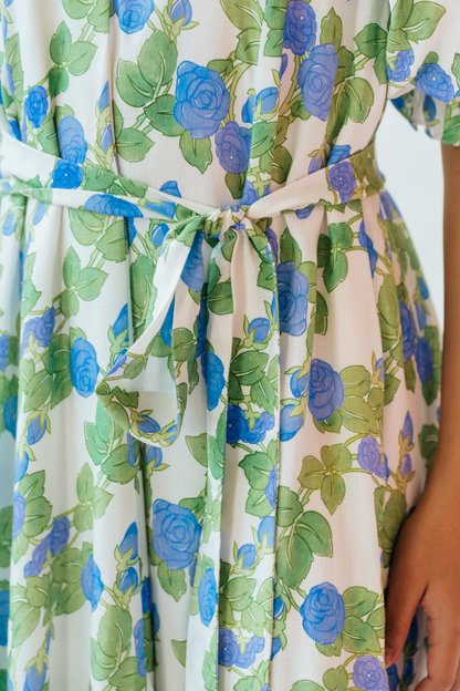 Agean Rose Relaxed Mini Dress