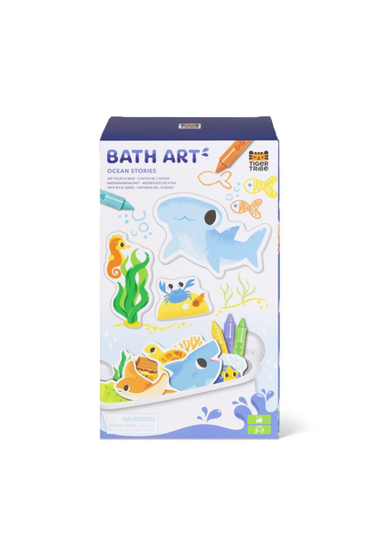 TIGER TRIBE BATH ART - OCEAN STORIES