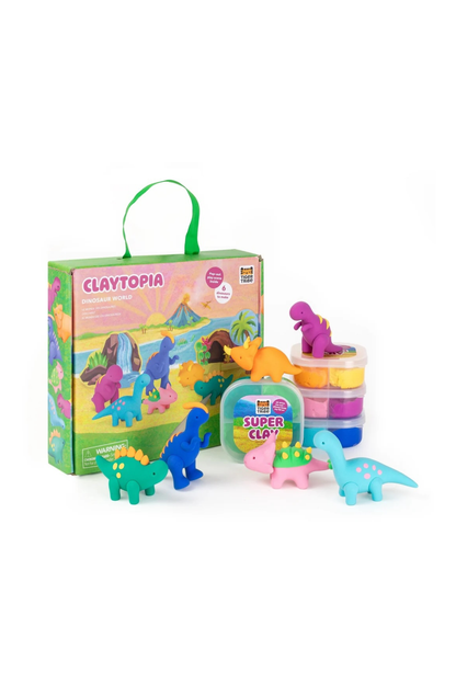 TIGER TRIBE CLAYTOPIA - DINOSAUR WORLD