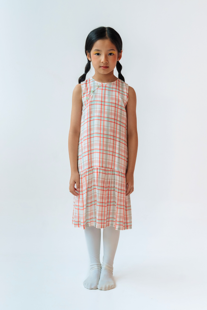 Heather Plaid Emily Cheongsam