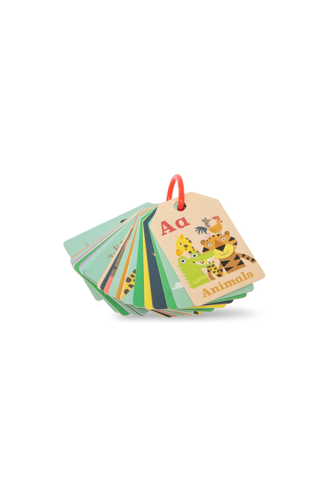 TIGER TRIBE FLASH CARDS - ANIMAL ABC (12M+)