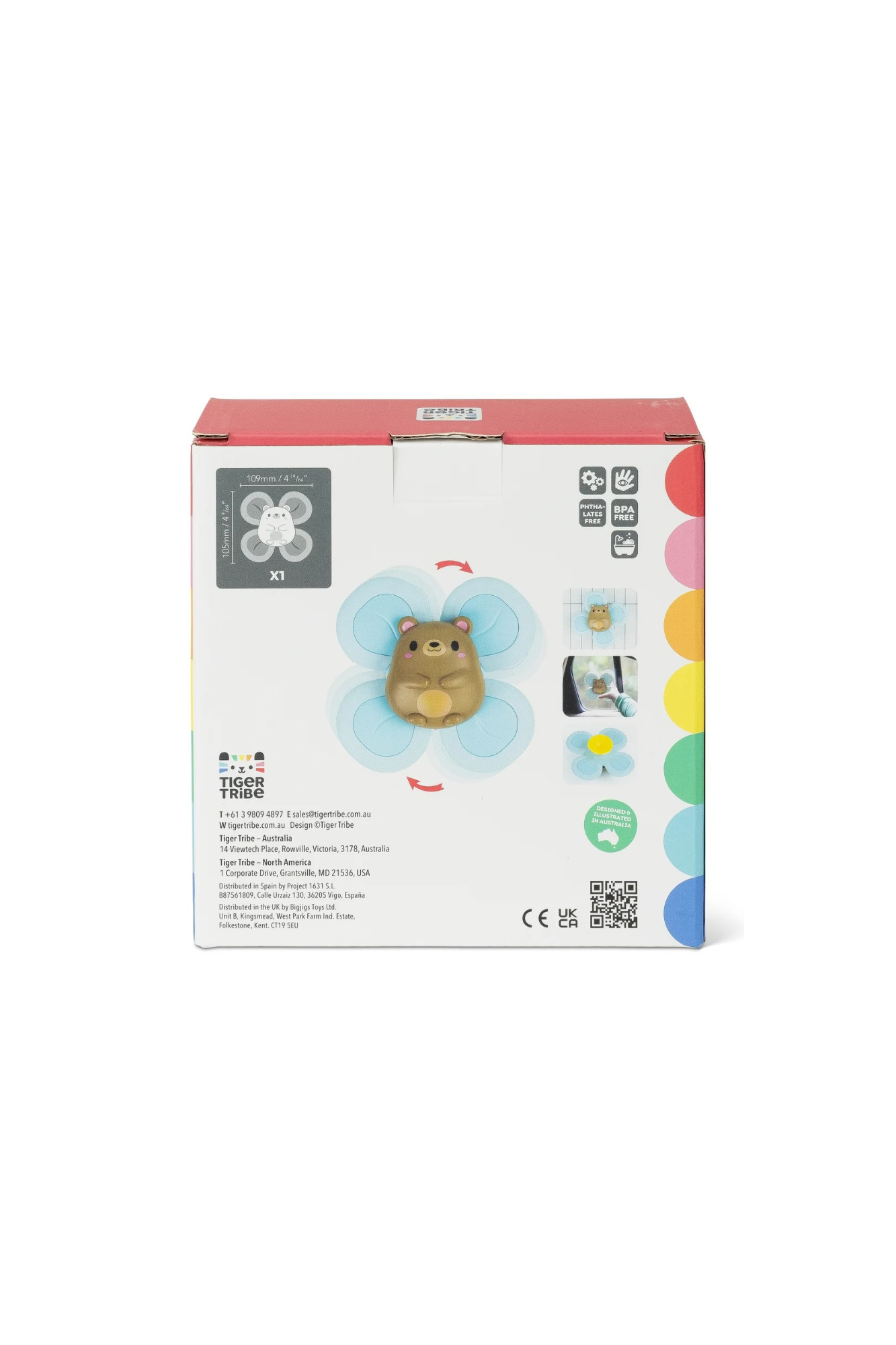TIGER TRIBE SENSORY SPINNER - BEAR