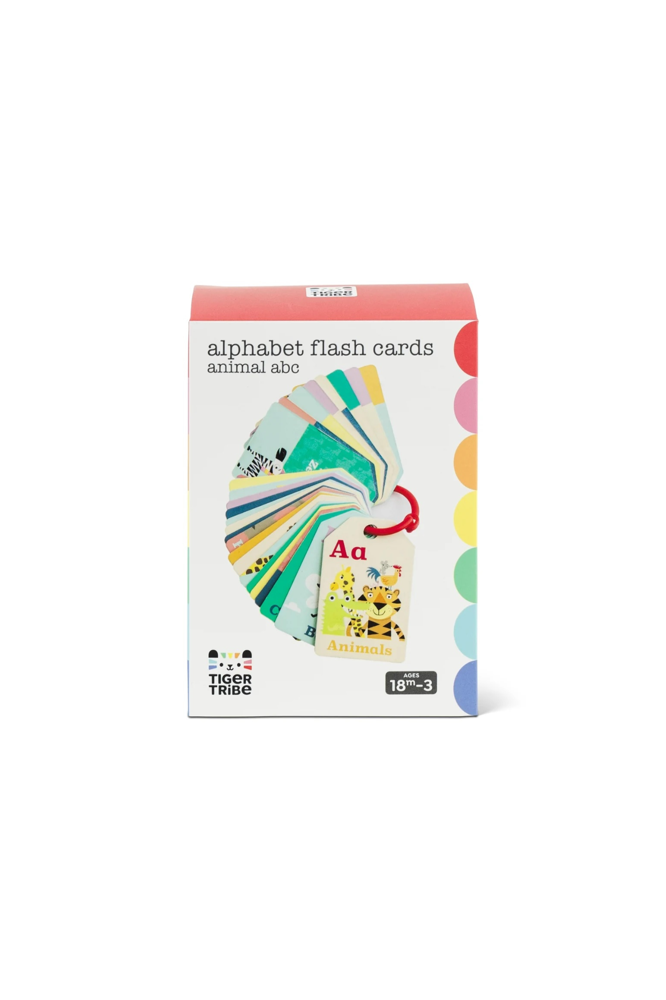 TIGER TRIBE FLASH CARDS - ANIMAL ABC (12M+)