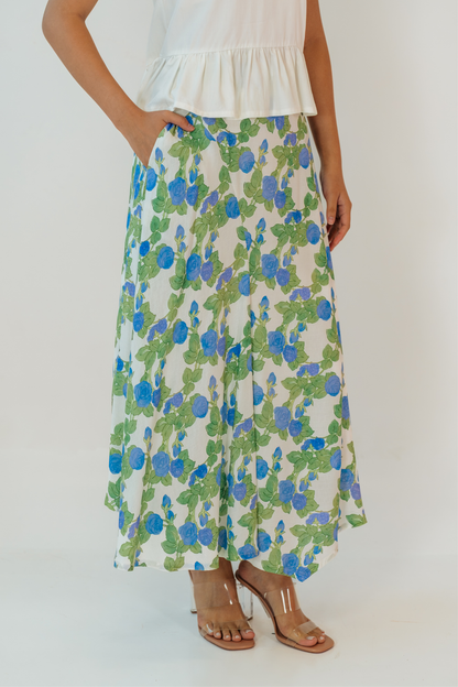 Agean Rose Asymmetrical Skirt