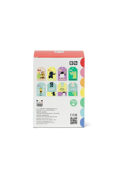 TIGER TRIBE FLASH CARDS - ANIMAL ABC (12M+)