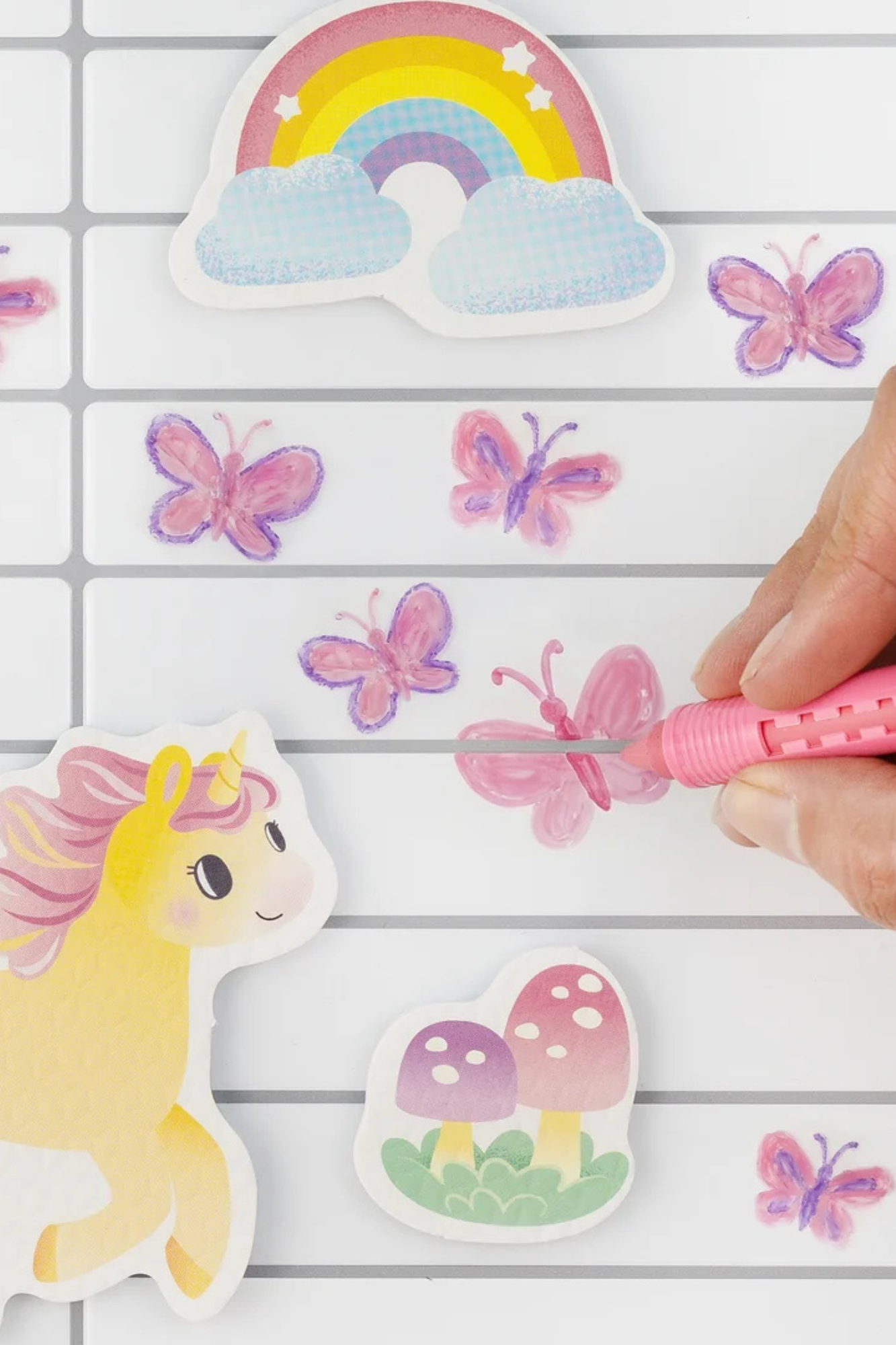 TIGER TRIBE BATH ART - UNICORN TALES