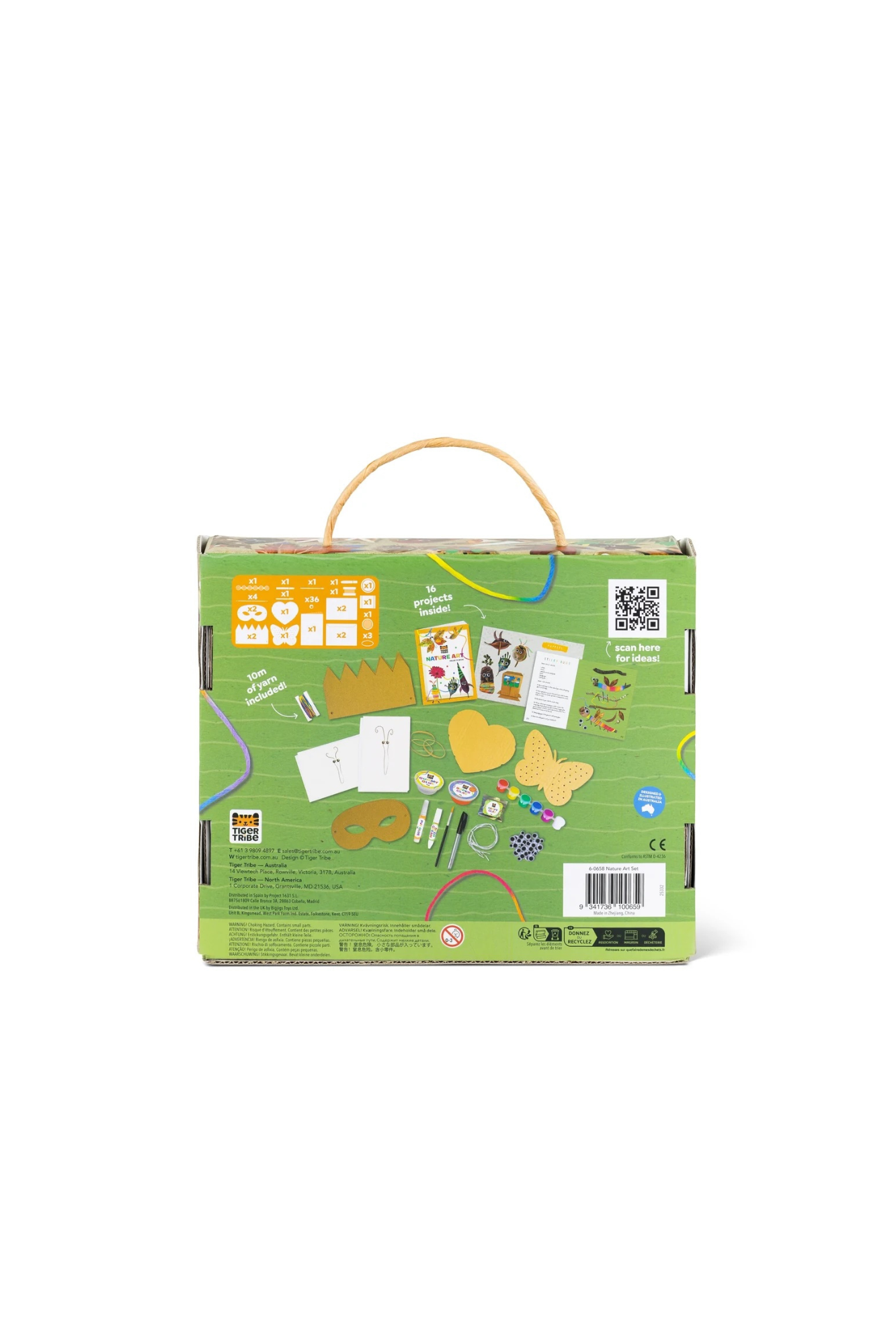TIGER TRIBE NATURE ART SET
