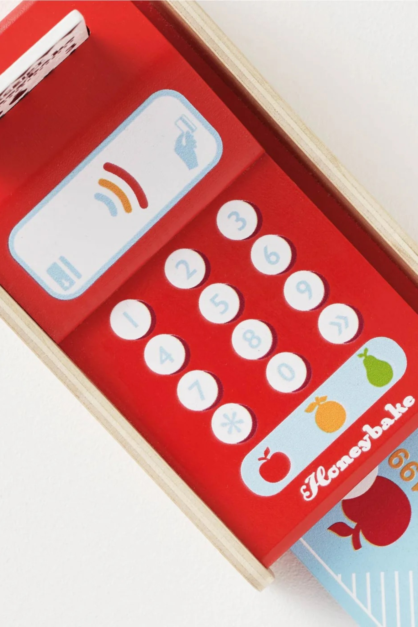 Le Toy Van Wooden Shop Card Machine