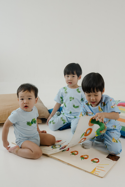 Fuzzy Caterpillar Onesie