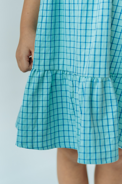 Slate Check Daphne Cheongsam