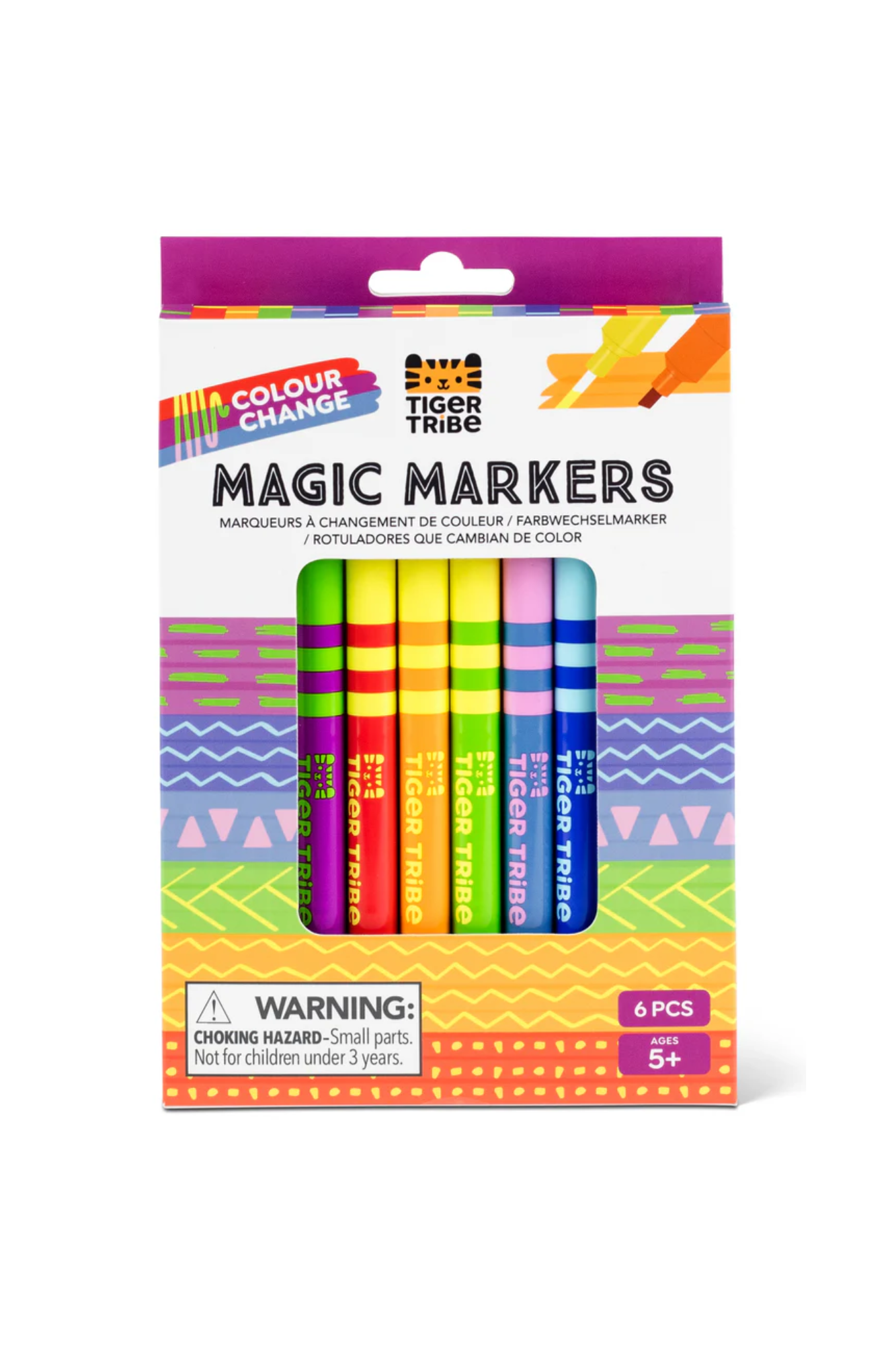 TIGER TRIBE COLOUR CHANGE MAGIC MARKERS