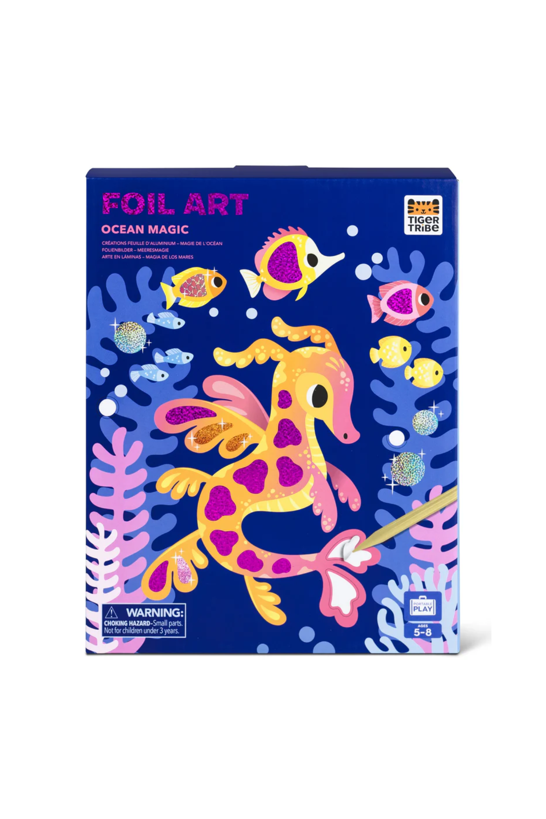 TIGER TRIBE FOIL ART - OCEAN MAGIC