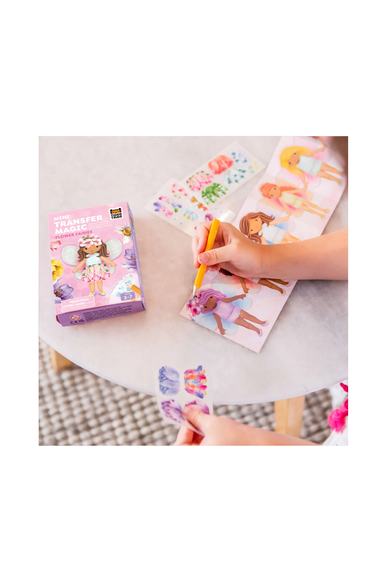 TIGER TRIBE MINI TRANSFER MAGIC - FLOWER FAIRIES