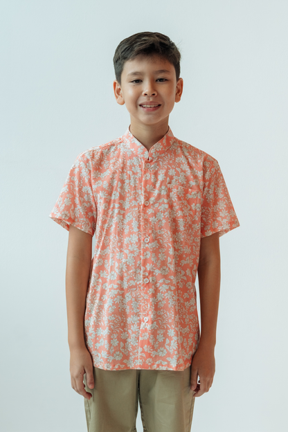 Rose Quartz Mandarin Shirt