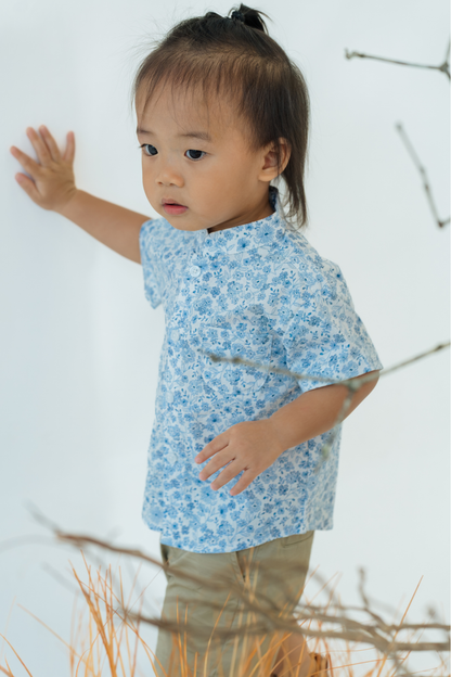 Moonstone Mandarin Shirt