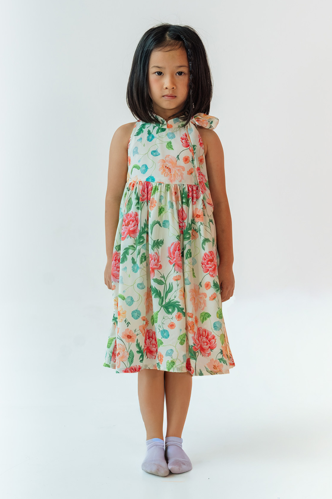 Peony Field Adele Cheongsam