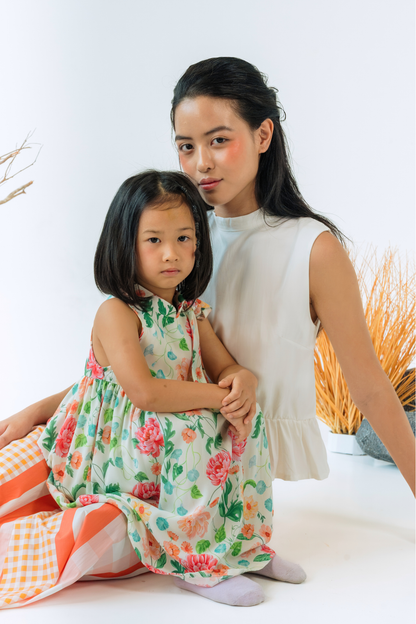 Peony Field Adele Cheongsam