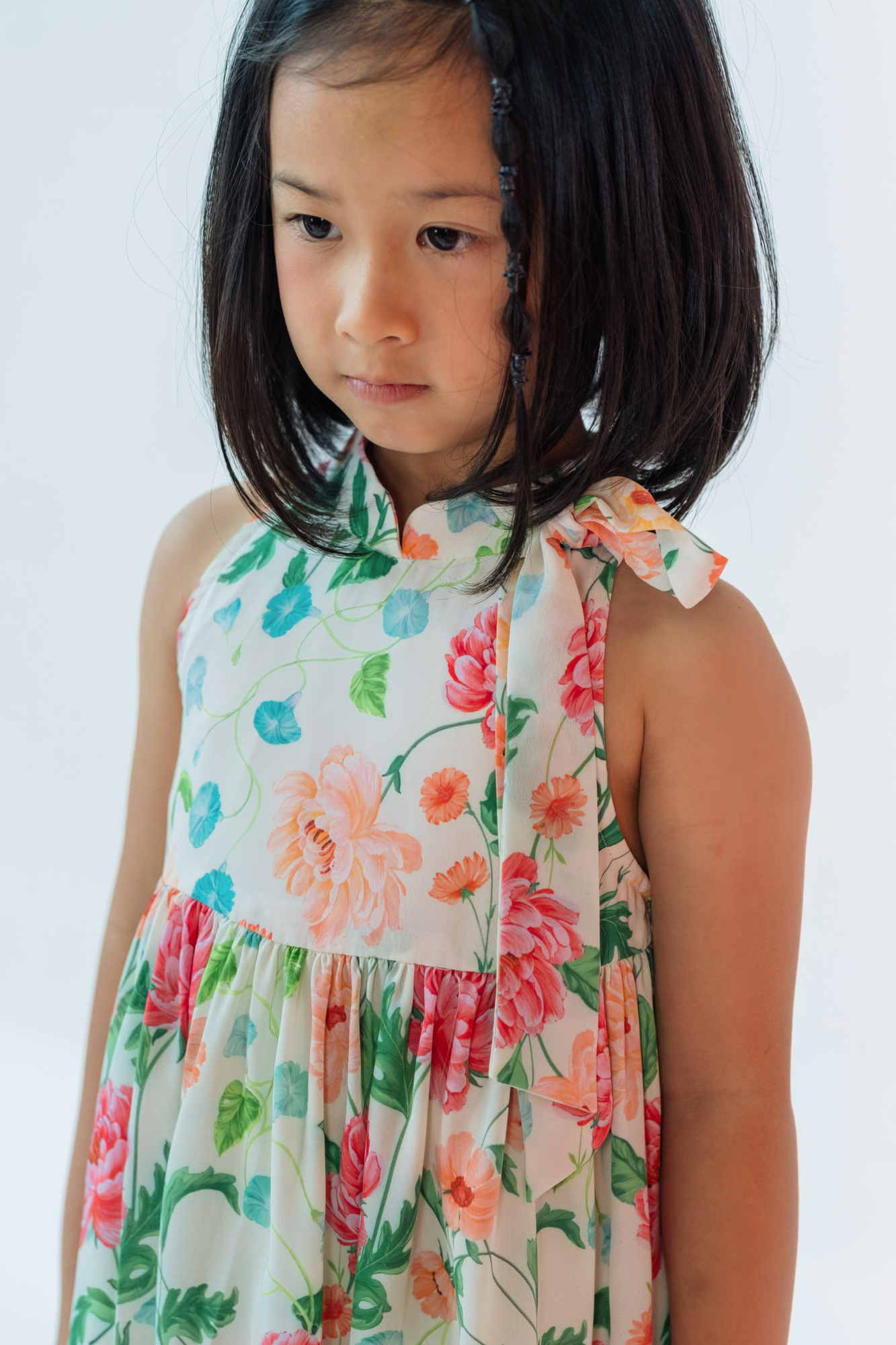 Peony Field Adele Cheongsam