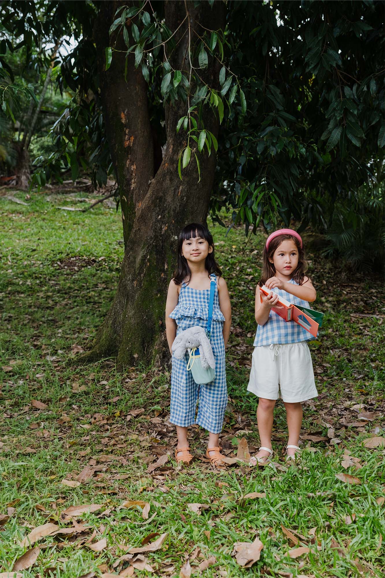 Blue Plaid Maya Jumpsuit