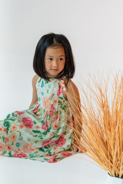 Peony Field Adele Cheongsam