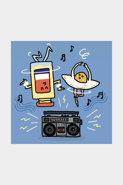荷包蛋比利想跳舞 (Billy The Poached Egg Wants To Dance)
