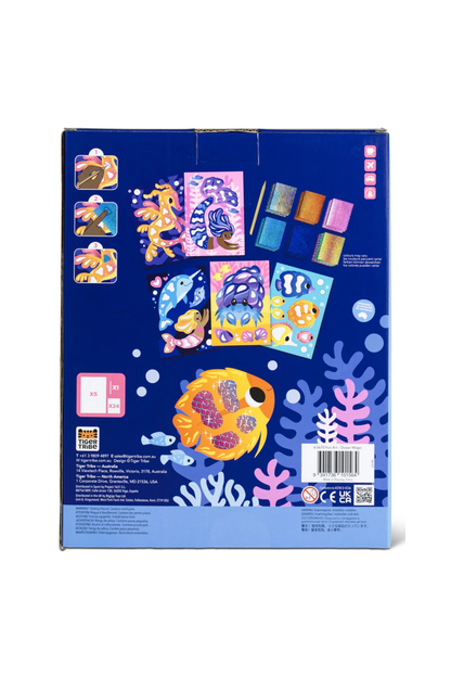 TIGER TRIBE FOIL ART - OCEAN MAGIC