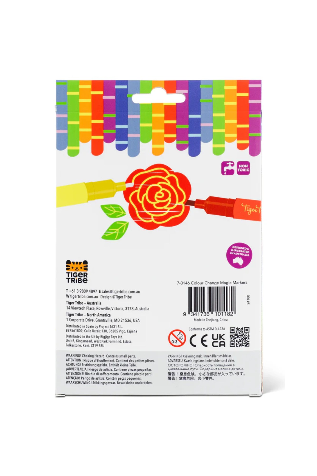 TIGER TRIBE COLOUR CHANGE MAGIC MARKERS